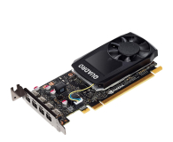 HP NVIDIA Quadro P1000 4GB Kit 1ME01AA - 623630 - zdjęcie 1